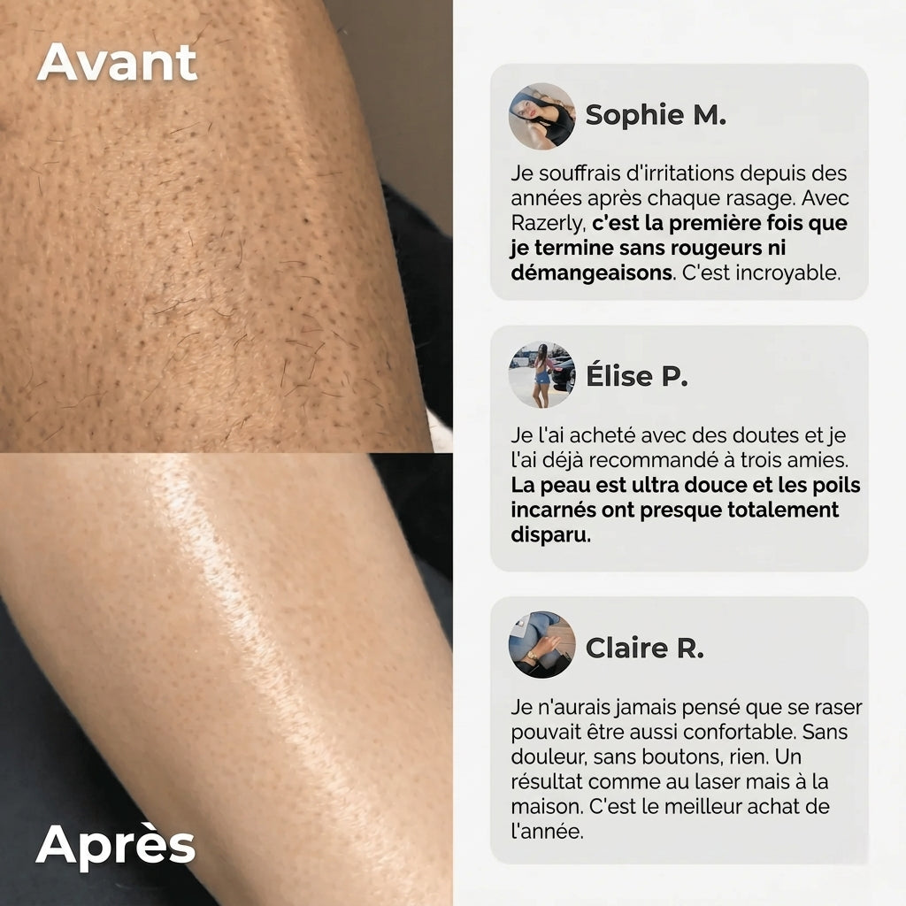 Rasoir 2-en-1 pour le Bikini et le Corps Florelya™