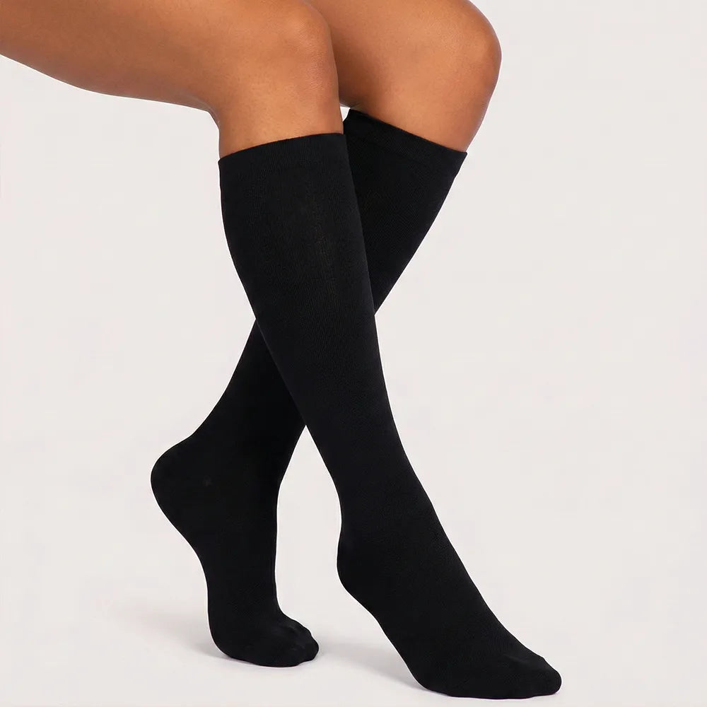 Florelya™ Chaussettes de Compression Larges pour Soulagement de la Douleur