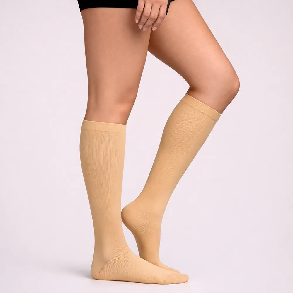 Florelya™ Chaussettes de Compression Larges pour Soulagement de la Douleur
