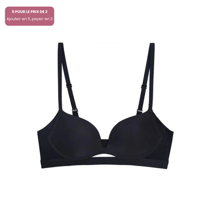 Élégance Bureau – Soutien-gorge push-up sans armatures