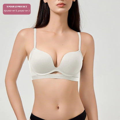 Élégance Bureau – Soutien-gorge push-up sans armatures