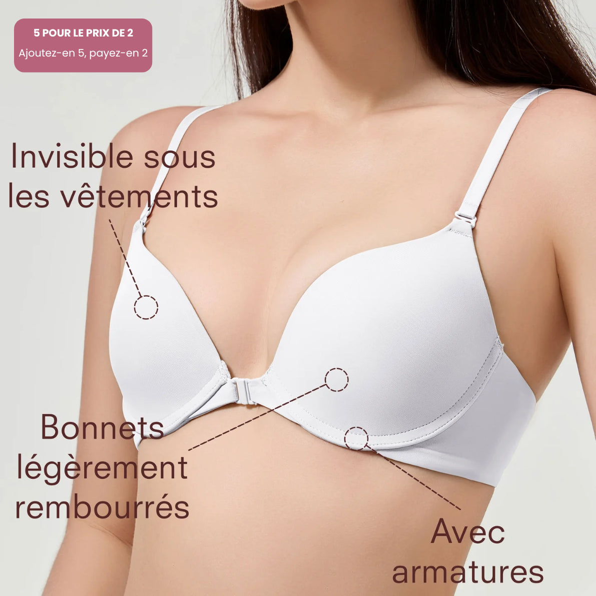 Anytime - Le Soutien-gorge Invisible