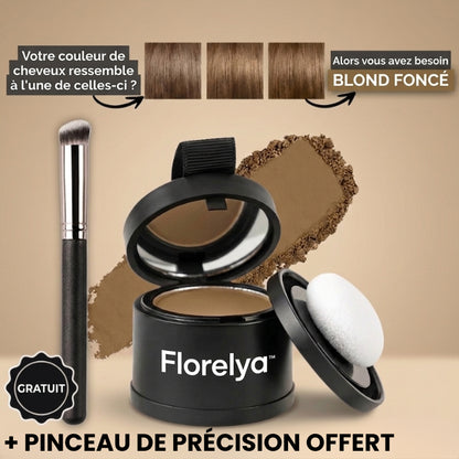 Florelya™ – Couverture instantanée des racines et des cheveux gris
