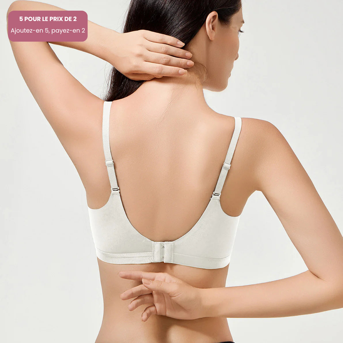 Élégance Bureau – Soutien-gorge push-up sans armatures