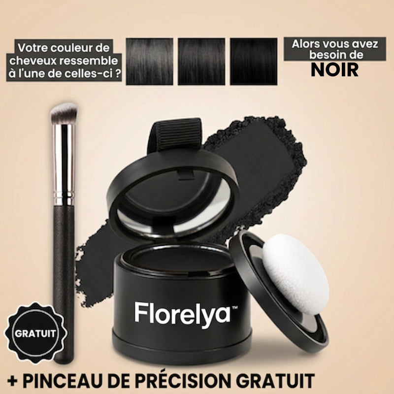 Florelya™ – Couverture instantanée des racines et des cheveux gris