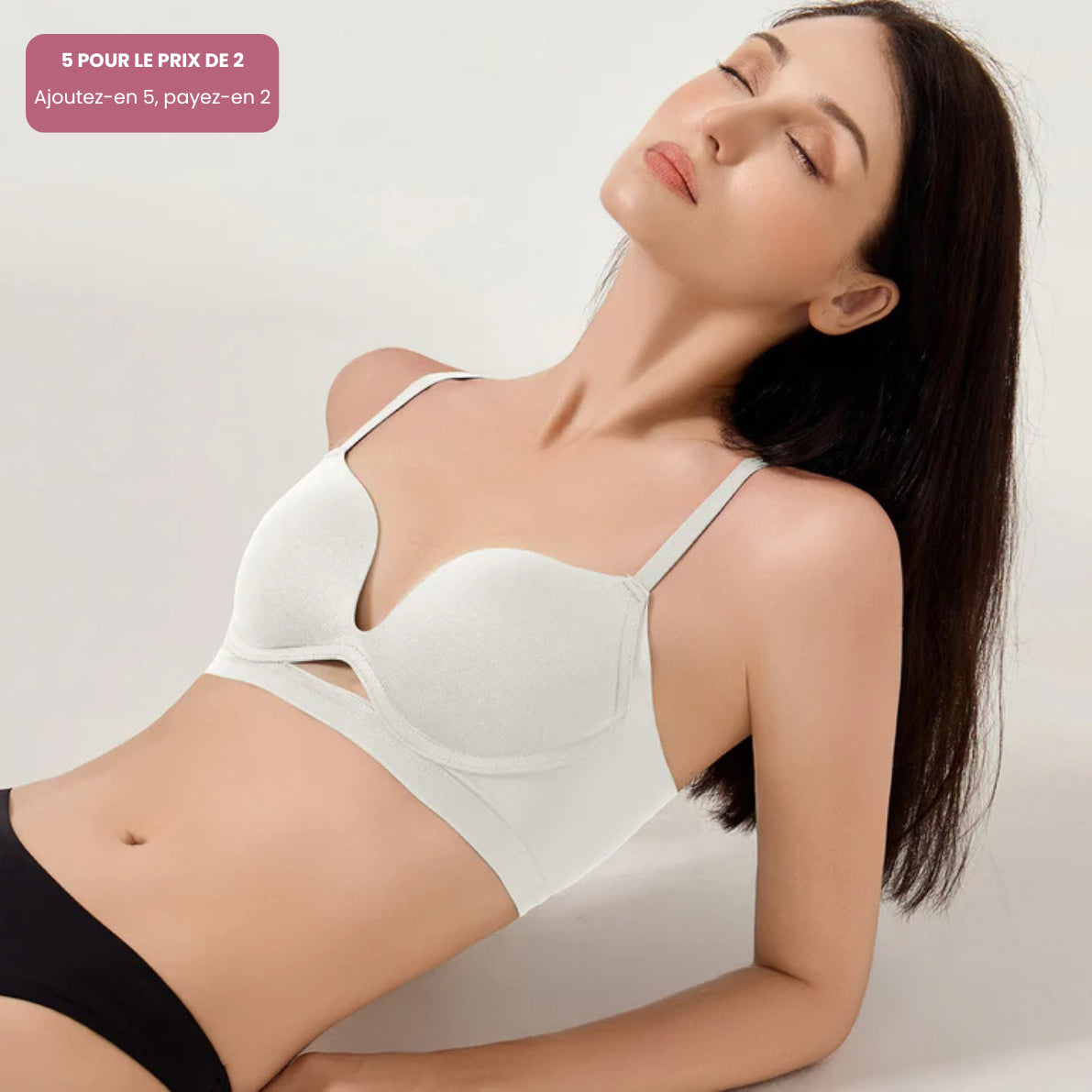 Élégance Bureau – Soutien-gorge push-up sans armatures