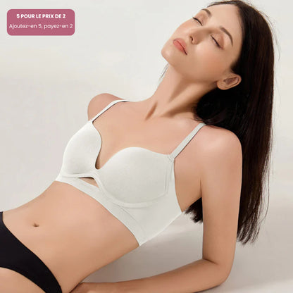 Élégance Bureau – Soutien-gorge push-up sans armatures