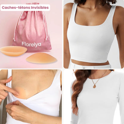 Caches-tétons Invisibles Florelya™