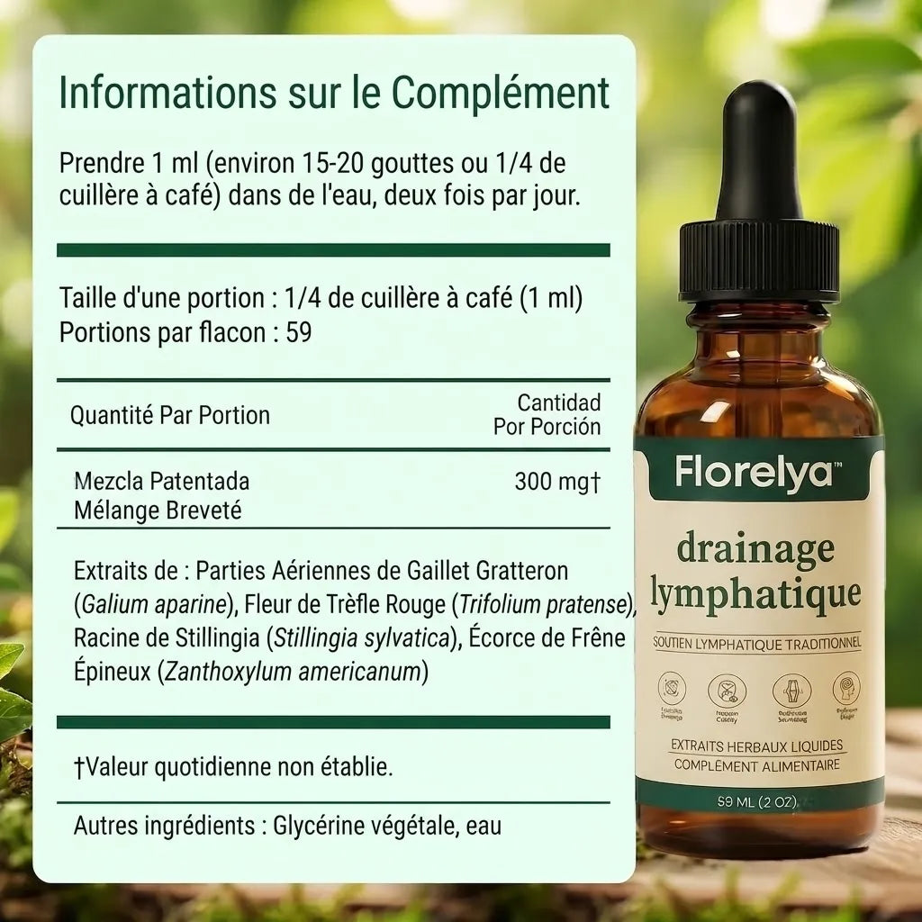 Drainage Lymphatique Florelya - Gouttes Naturelles