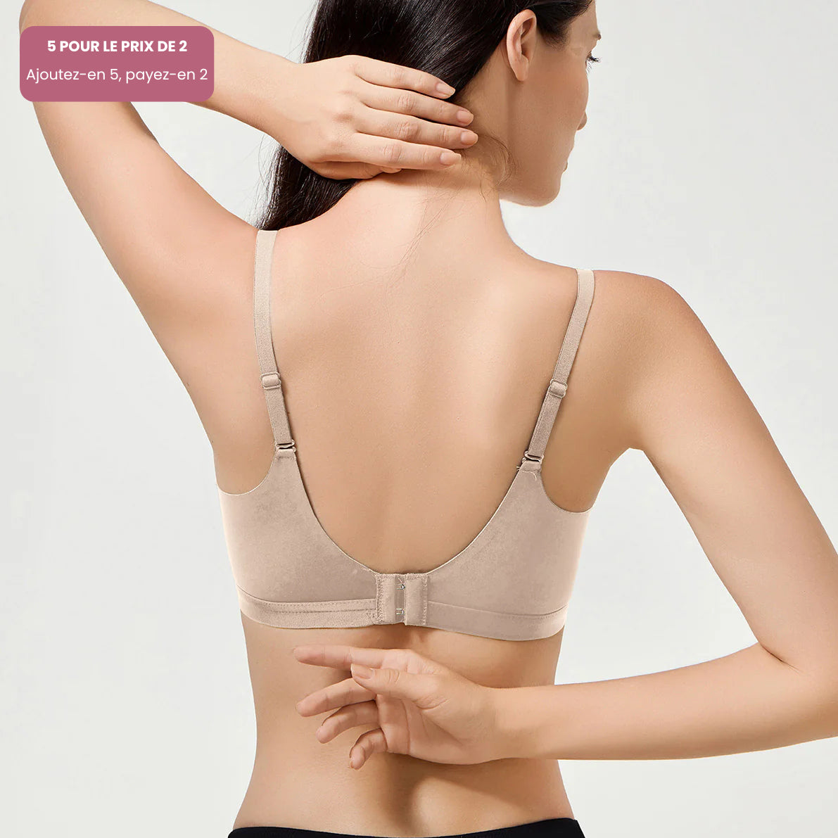 Élégance Bureau – Soutien-gorge push-up sans armatures