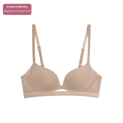 Élégance Bureau – Soutien-gorge push-up sans armatures