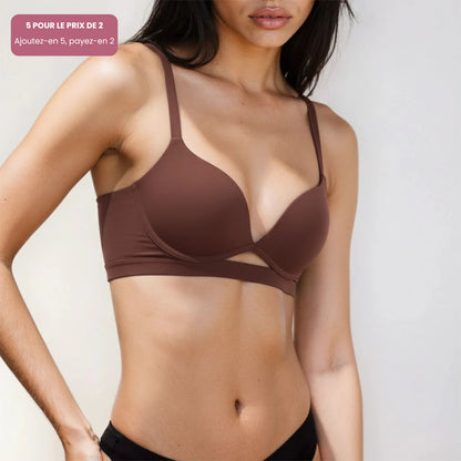 Élégance Bureau – Soutien-gorge push-up sans armatures