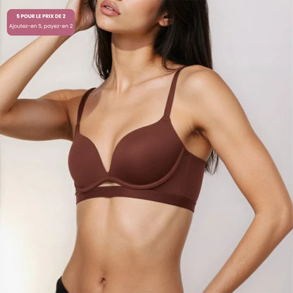 Élégance Bureau – Soutien-gorge push-up sans armatures