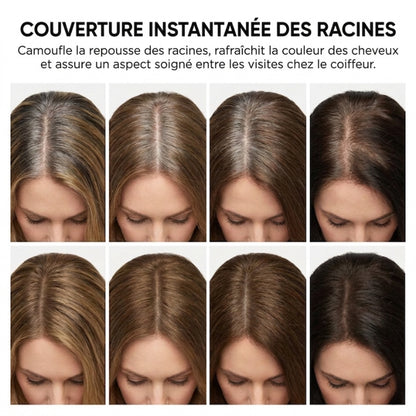 Florelya™ – Couverture instantanée des racines et des cheveux gris