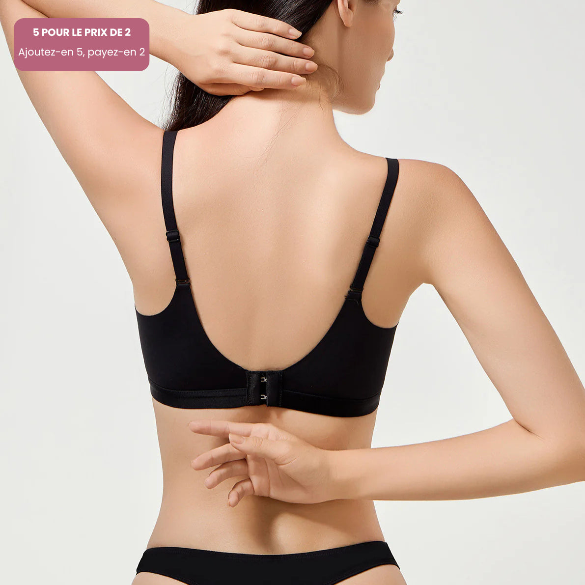 Élégance Bureau – Soutien-gorge push-up sans armatures