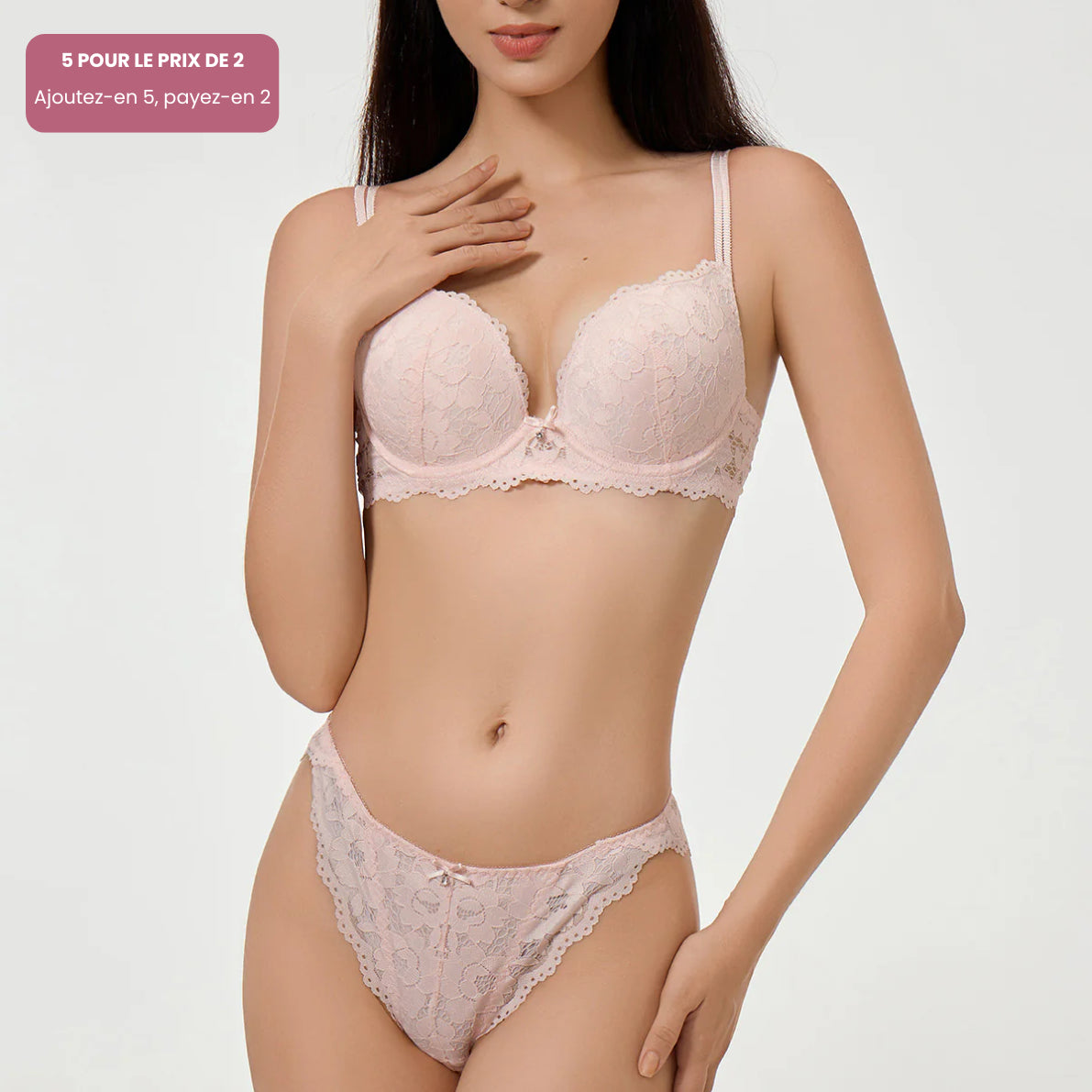 Soirée Romantique Dentelle - Soutien-gorge push-up