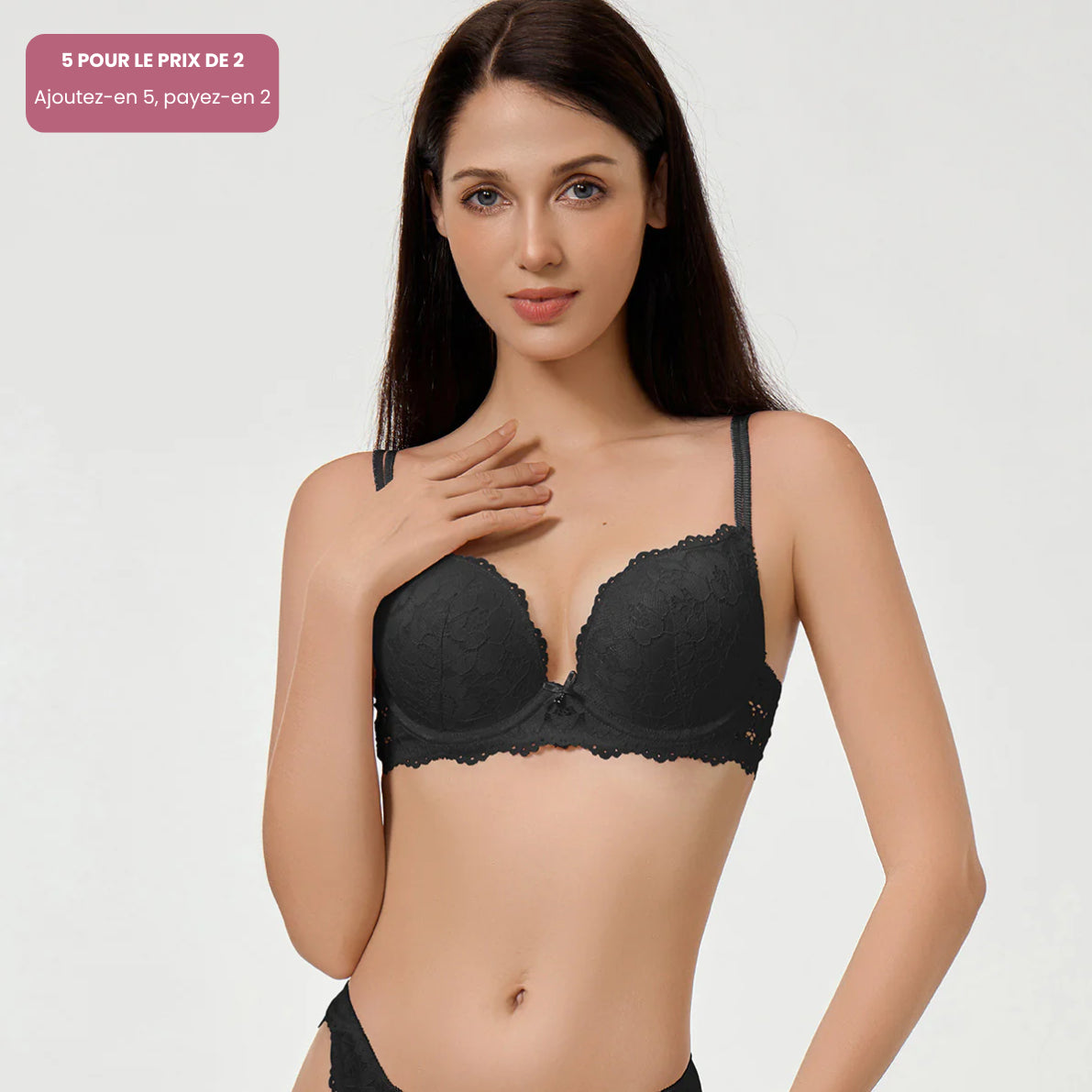 Soirée Romantique Dentelle - Soutien-gorge push-up