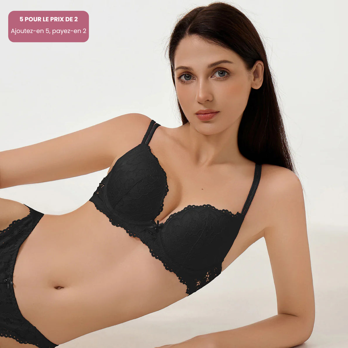 Soirée Romantique Dentelle - Soutien-gorge push-up