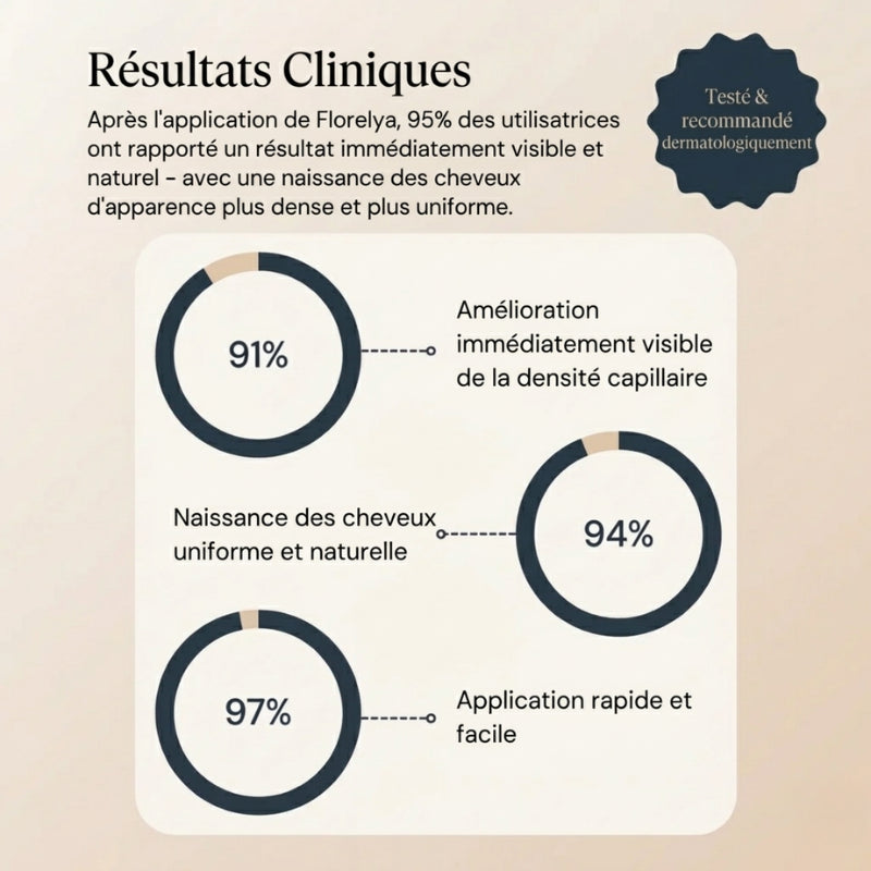 Florelya™ – Couverture instantanée des racines et des cheveux gris