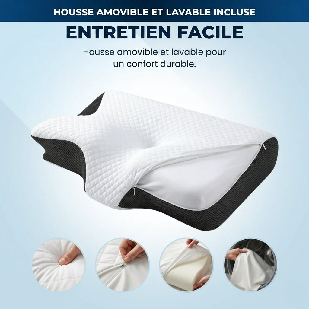 Florelya - Support optimal pour les dormeurs sur le côté