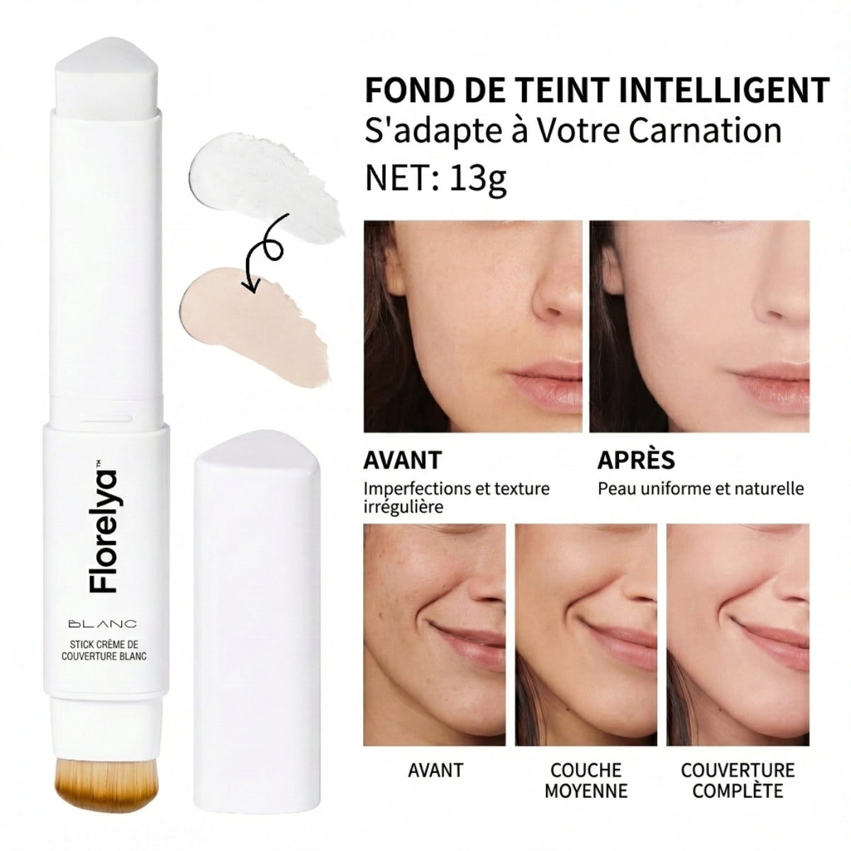 Fond de teint 2-en-1 : Trouvez votre teinte et sublimez votre peau