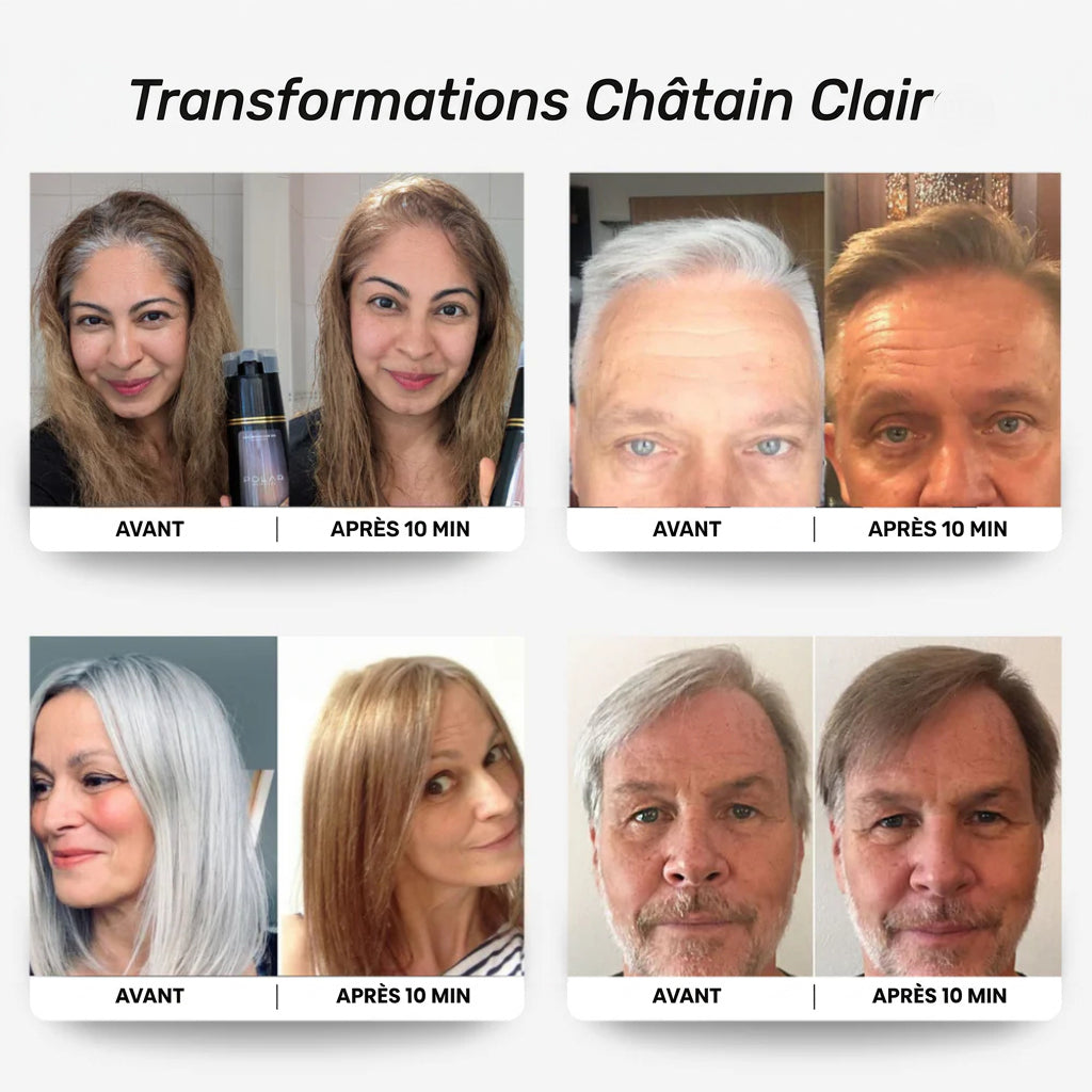 Shampooing colorant instantané