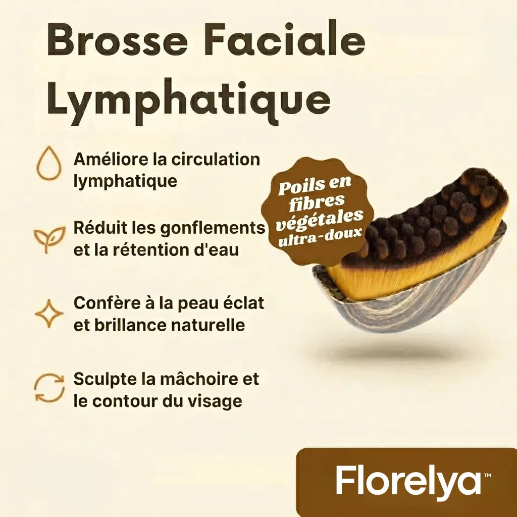 Florelya™ Brosse faciale lymphatique
