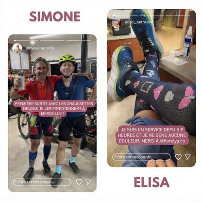 Chaussettes de Compression Graduée Florelya