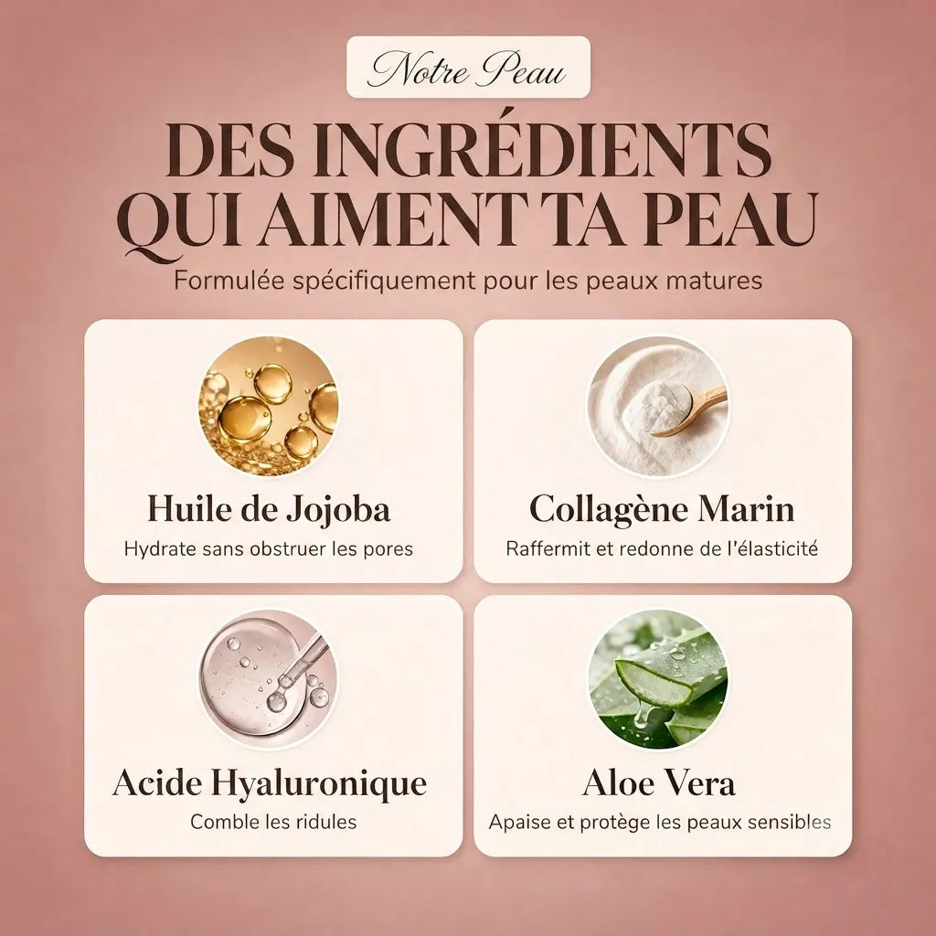 Fond de teint anti-âge SPF 50 – S'adapte à votre carnation