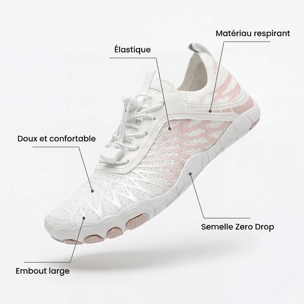Florelya Pro - Chaussures pieds nus saines et antidérapantes (Unisexe)