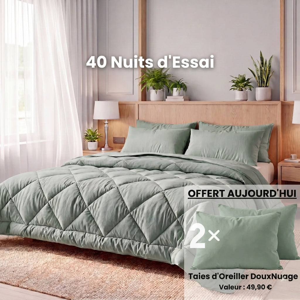 Couette 2-en-1 Florelya™ – Séchage rapide, sans housse de couette