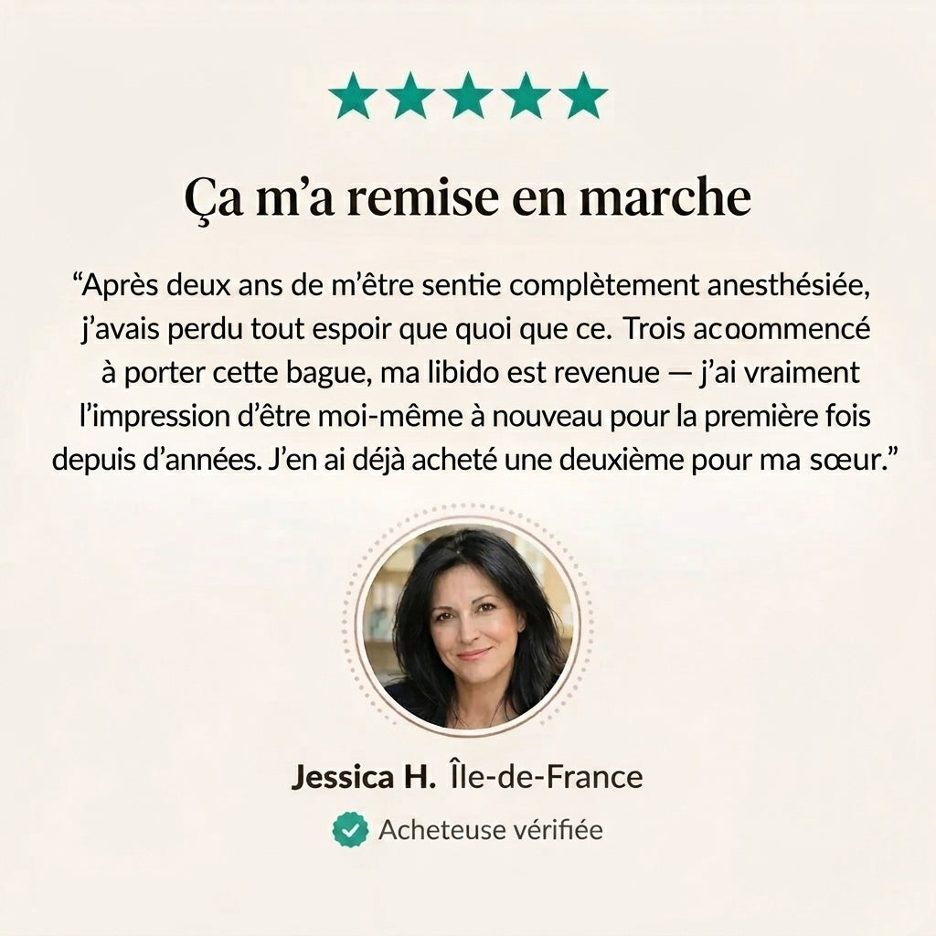 Bague Florelya - Une solution naturelle pour la ménopause