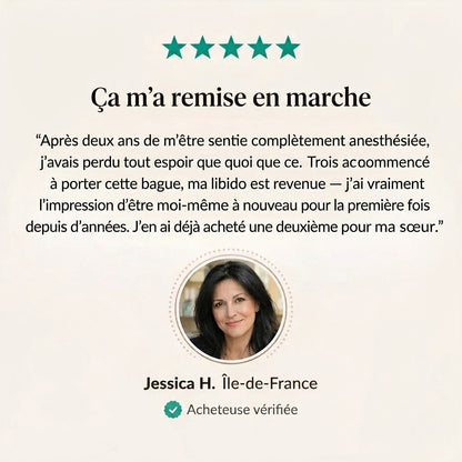 Bague Florelya - Une solution naturelle pour la ménopause