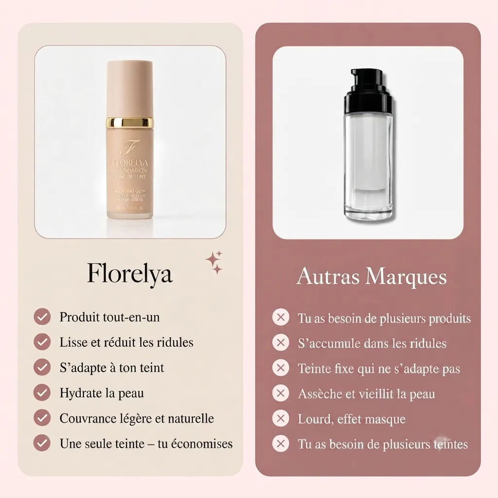 Fond de teint anti-âge SPF 50 – S'adapte à votre carnation