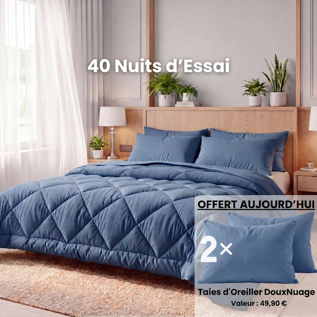 Couette 2-en-1 Florelya™ – Séchage rapide, sans housse de couette