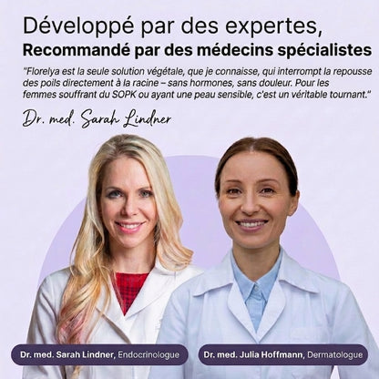 Stop à la pousse des poils, formule végétale