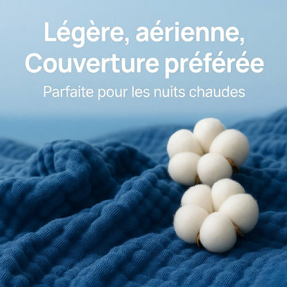 Couverture en mousseline douce