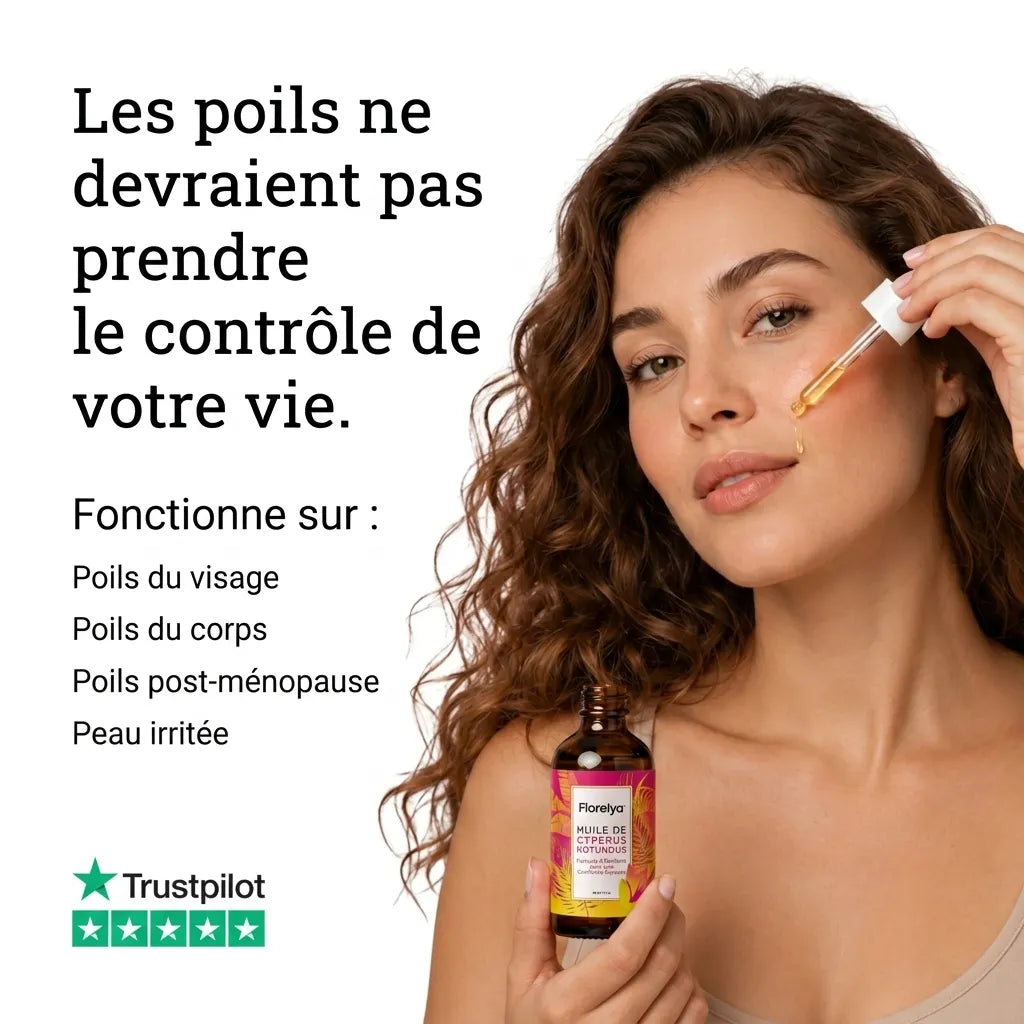 Huile botanique anti-croissance | Alternative naturelle aux lasers