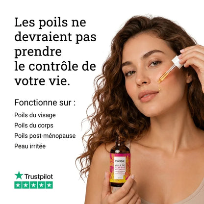 Huile botanique anti-croissance | Alternative naturelle aux lasers