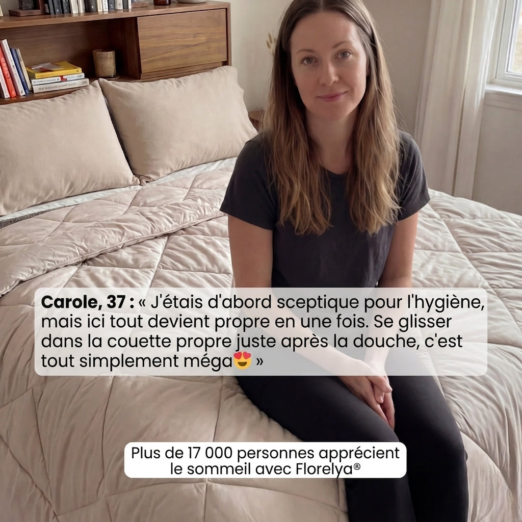 Couette 2-en-1 Florelya™ – Séchage rapide, sans housse de couette