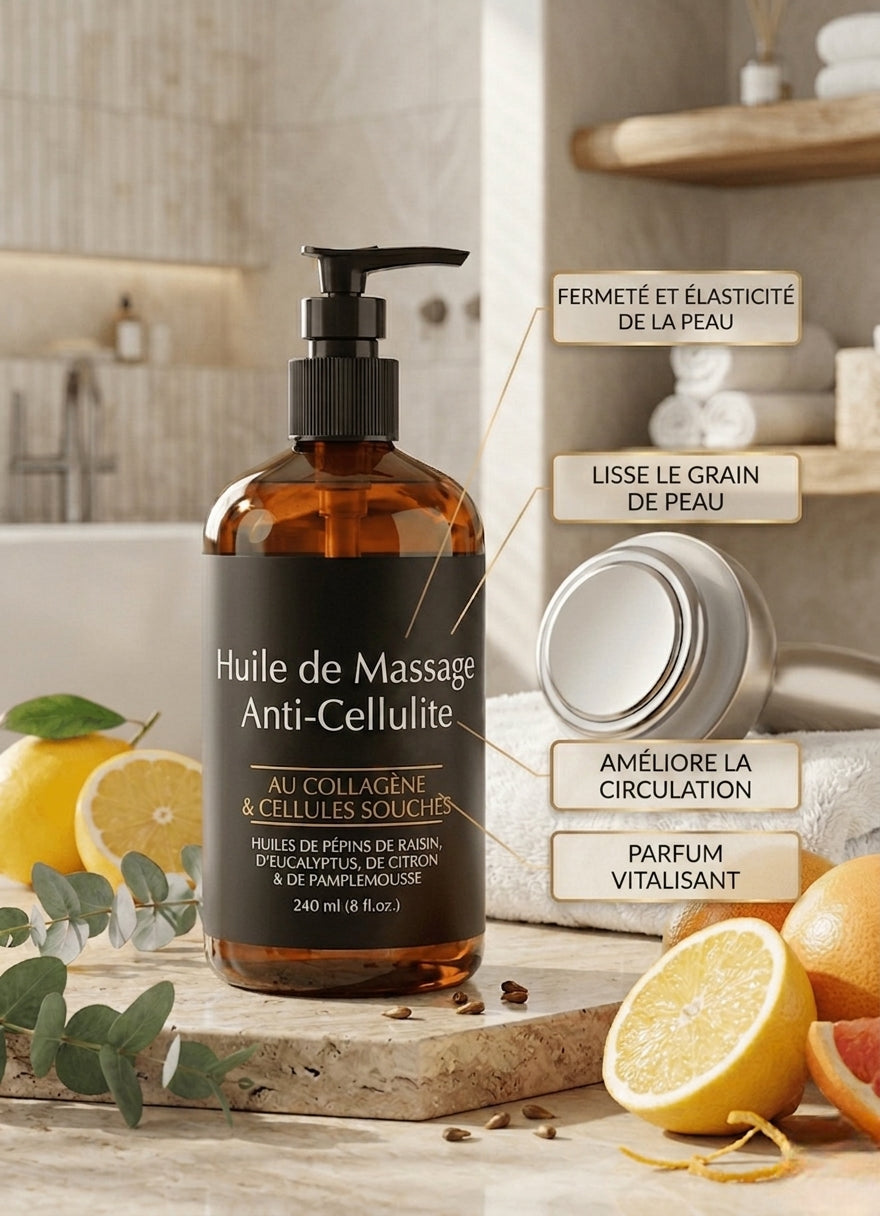 Florelya - huile de massage anti-cellulite