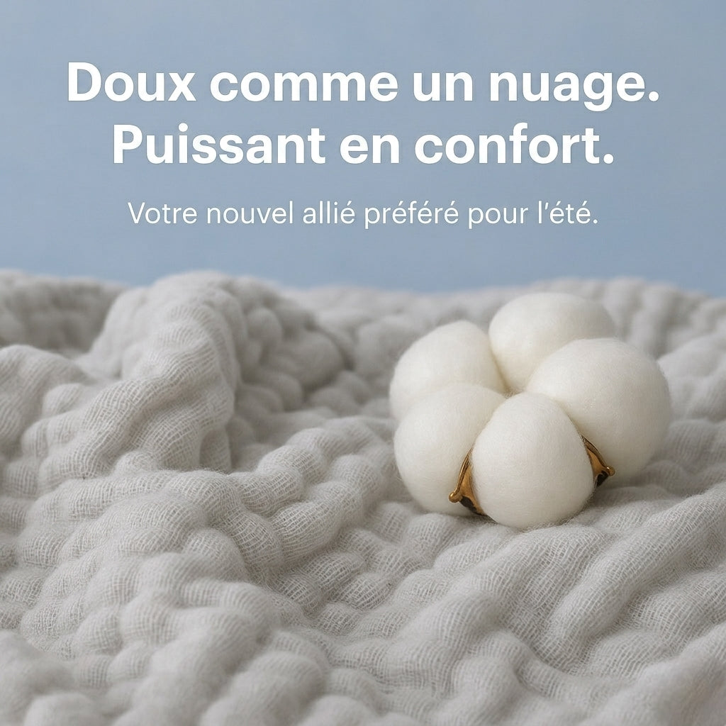 Couverture en mousseline douce