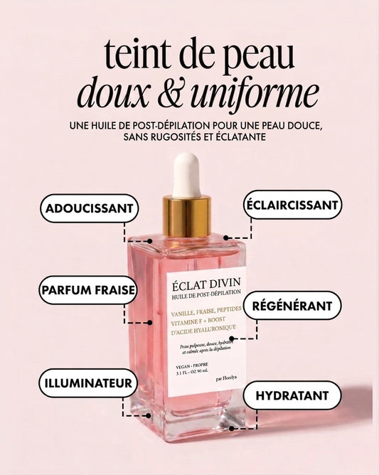 Éclat Divin™ - Huile régénératrice post-épilation