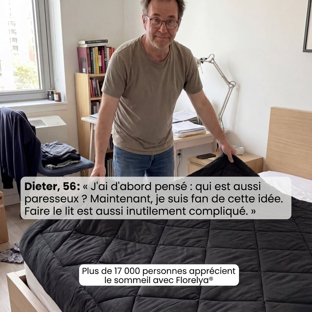 Couette 2-en-1 Florelya™ – Séchage rapide, sans housse de couette