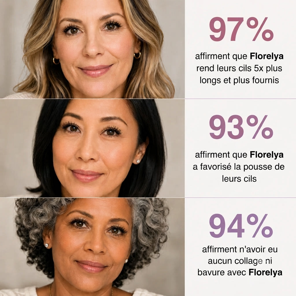 Florelya - Le mascara spécialement conçu pour les cils matures