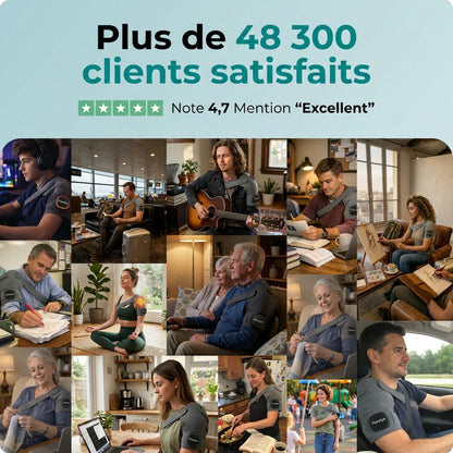 Florelya Masseur d'épaule 3-en-1