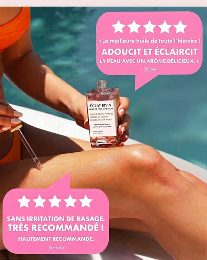 Éclat Divin™ - Huile régénératrice post-épilation