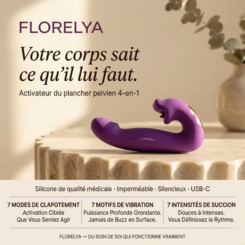 Florelya™ 4-en-1 activateur du plancher pelvien