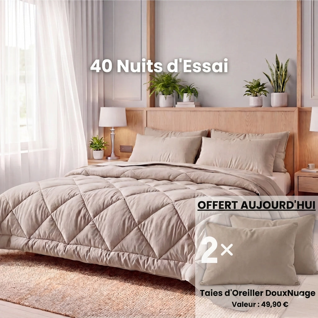 Couette 2-en-1 Florelya™ – Séchage rapide, sans housse de couette