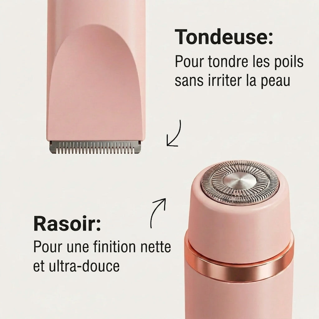 Rasoir 2-en-1 pour le Bikini et le Corps Florelya™